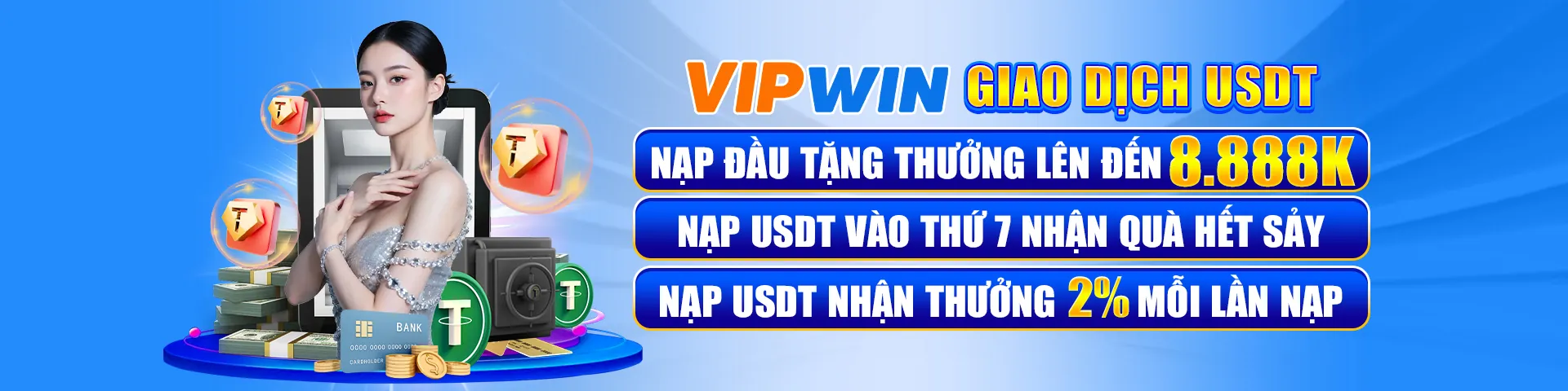 Ưu đãi nạp lại hàng ngày U888 VIP
